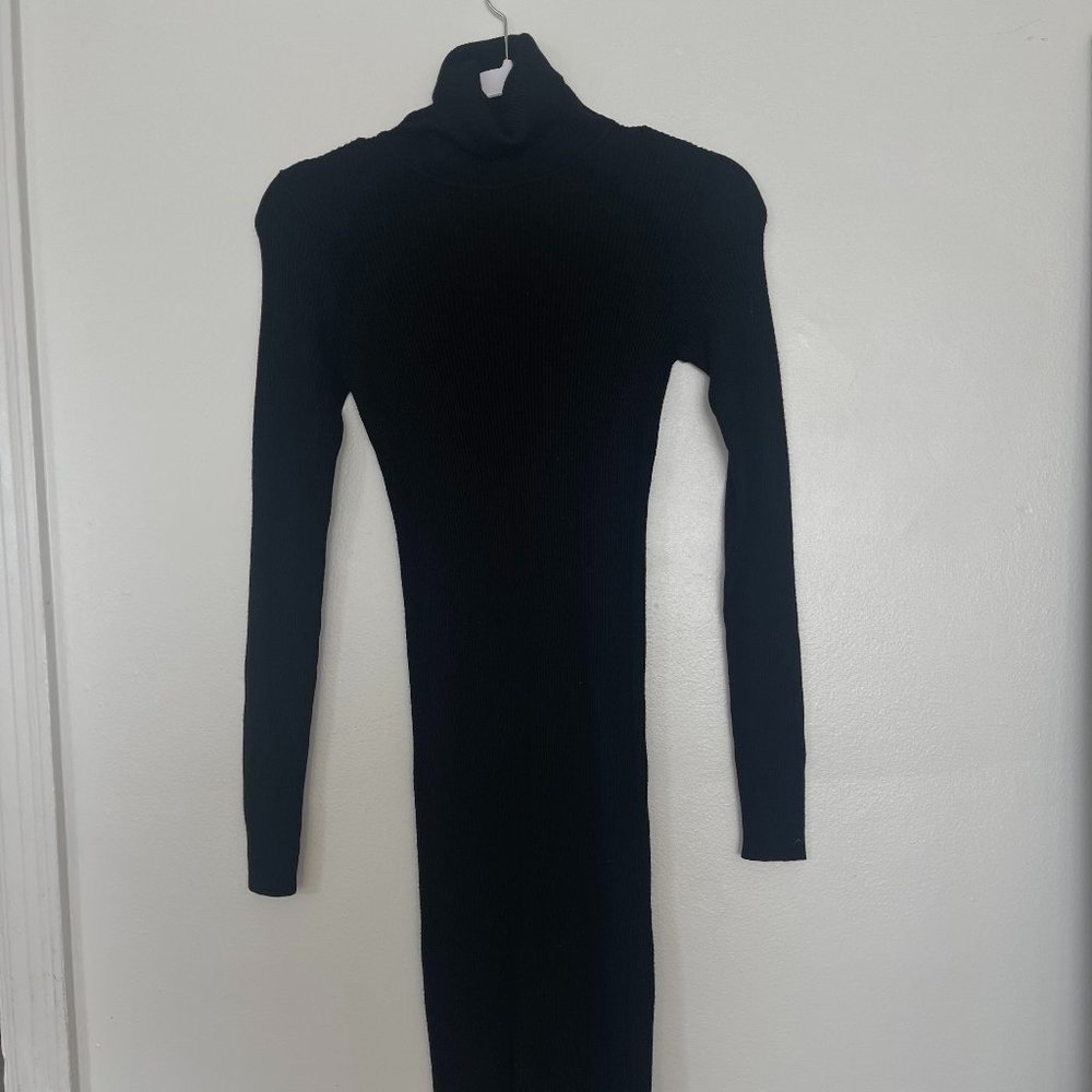 Ribbed Sweater Dress